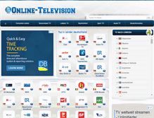 Tablet Screenshot of de.online-television.net