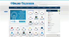 Desktop Screenshot of fr.online-television.net